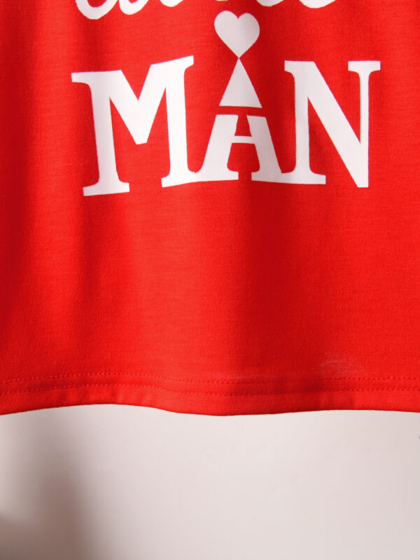 Boys&apos; summer new fashion letter pattern round neck short-sleeved T-shirt and camouflage sports shorts set - Image 8